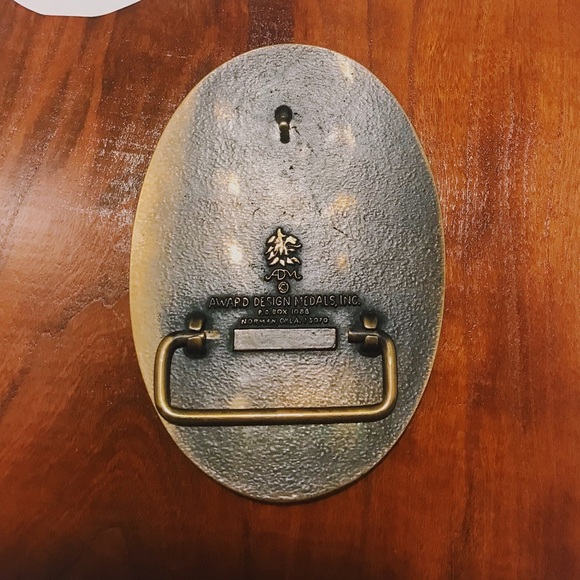 Bronze All Around Cowboy Belt Buckle